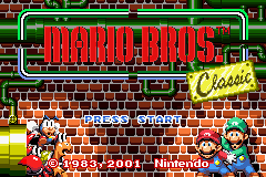 The original mario bros deals arcade classics series