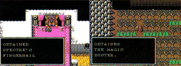 Gargoyle's Quest II (prerelease) dialogue texts.png