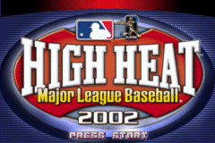 High Heat Major League Baseball 2002 (Game Boy Advance) - The