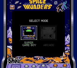 Space Invaders (Super Game Boy) - The Cutting Room Floor