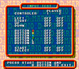 Tetris & Dr Mario Dr. Mario INPUT TEST.png