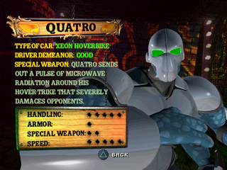 Twisted Metal 4 Quatro Tournament Playthrough 