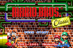 Mario brothers shop classic game