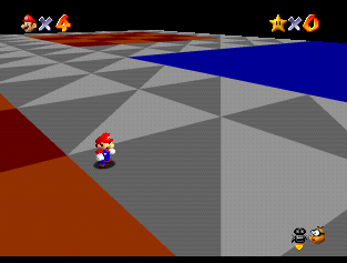 A cut Super Mario 64 stage has resurfaced from an old Nintendo report