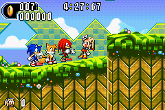 The Leaf Forest Zone - Sonic Advance backgrounds