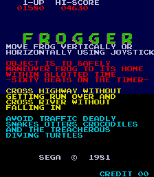 This is an awful lot of text for a 1981 arcade game