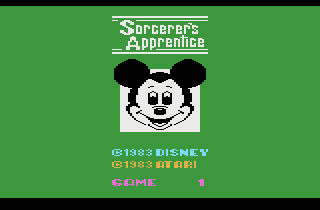 sorcerer's apprentice atari 2600