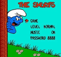 the smurfs nes