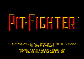 PitFighterMD-Title-Oct1991.png