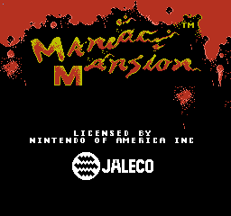 maniac mansion nes