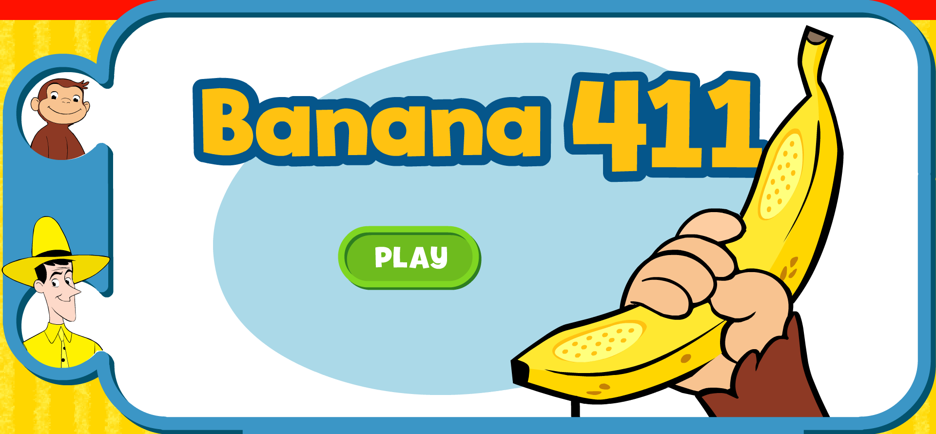 Banana 411 curious george