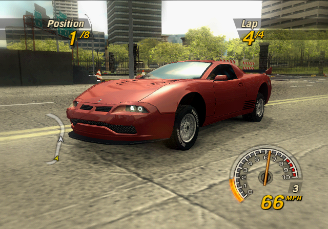 FlatOut2-PS2 PressBuild-CutCar Front.png