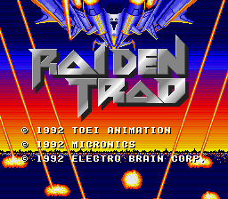 Raiden Trad (SNES) - The Cutting Room Floor