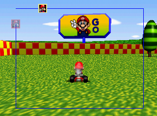 debug mode super mario kart 64