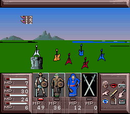 Magic Sword Screenshots For Snes Mobygames