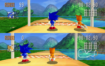 Sonic's Schoolhouse HUD