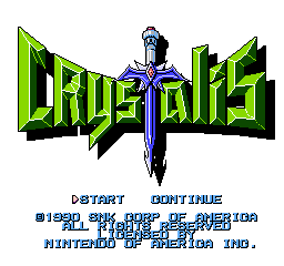 Crystalis on sale nintendo switch