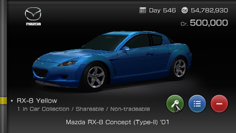 Gran Turismo 4/Mazda MX-5 Edition - The Cutting Room Floor