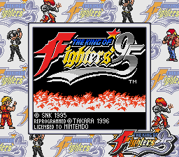 The King of Fighters '95 (Game Boy) - The Cutting Room Floor