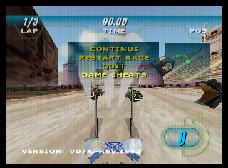 N64 star shop wars pod racer