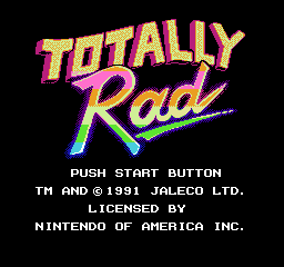 totally rad nes