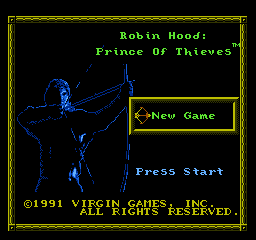 Robin hood hot sale nes