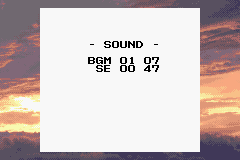 Kawa no Nushi Tsuri 3 & 4 J GBA Title Nushi 4 GBC SOUND.png