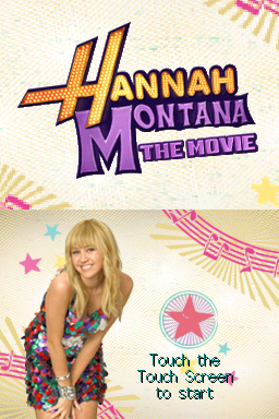 Hannah montana the hot sale movie ds game