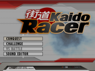 Kaido Racer Main Menu.png