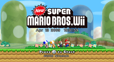 Huichelaar Omgeving Aangenaam kennis te maken New Super Mario Bros. Wii - The Cutting Room Floor