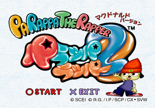 PaRappa the Rapper 2 official promotional image - MobyGames