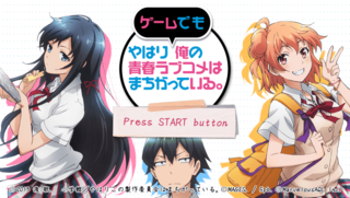 Yahari Game demo Ore no Seishun Love Come wa Machigatteiru. - The Cutting  Room Floor