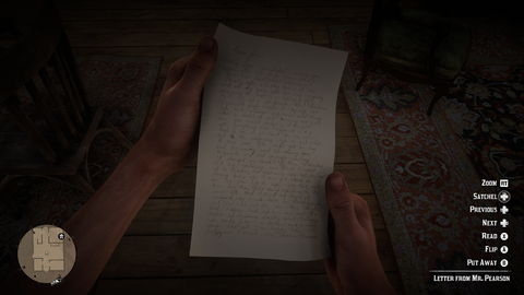 RDR2-LetterFromMrPearson1907DocumentInGame.png