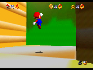 A cut Super Mario 64 stage has resurfaced from an old Nintendo report