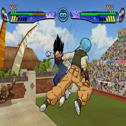 Dragon Ball Z Budokai Tenkaichi 3 - Goku (Mid) VS Burter and Jeice