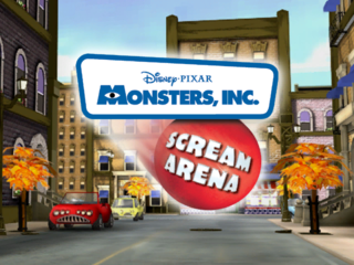 GameCube - Monsters, Inc. Scream Arena - Randall - The Models Resource