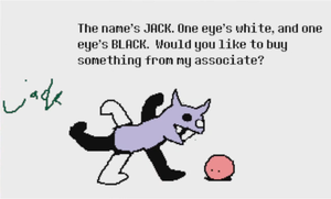 Jack Black from Deltarune is in no way related to any persons living or dead.