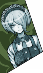 Danganronpa V3 Demo Version - Early - Class Trial Splash CG - Kirumi Tojo.png