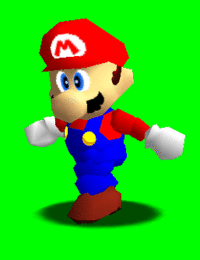 SM64 Unused Mario Animation Bending Knees.gif