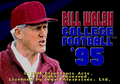 Bill Walsh College Football '95 Genesis-title.png