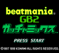 Beatmania GB2 - Gotcha Mix J GBC Title.png
