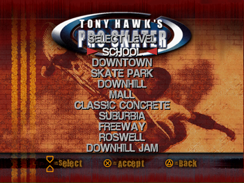 Get SKATE - Downhill Jam Level Park Goal - Tony Hawk's Pro Skater