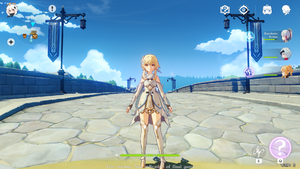 GenshinImpact-CBT1-Avatar GirlP Sword PutA-InGame.png