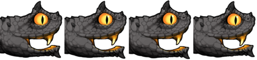 Spelunky2 monstersbig5 apep head sprites.png