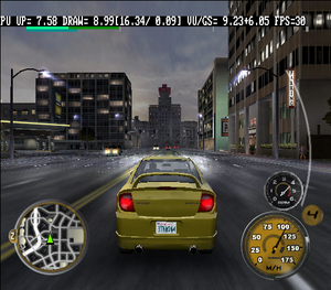 Midnight Club 3 : DUB Edition (2005) // First Level // PSP