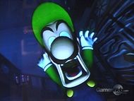 Luigi's Mansion-Prerelease-Luigi Screaming Screenshot.jpg