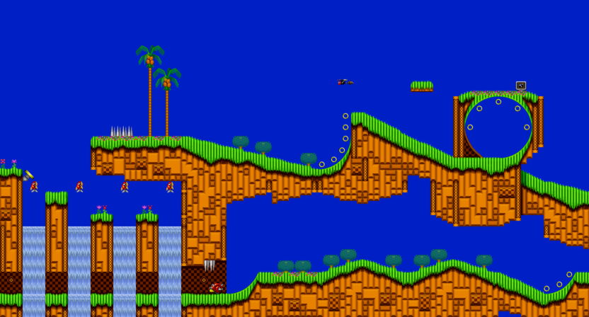 S2Beta:Prototype Zones/Emerald Hill - Sonic Retro