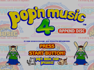 pop'n music 4 Append Disc (Dreamcast) - The Cutting Room Floor