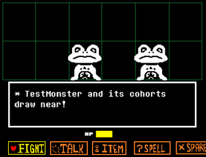 TestMonster? All I see are Froggits!