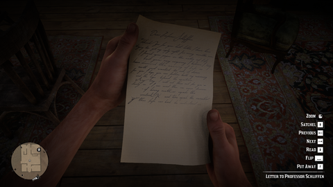 RDR2-LetterToProfessorSchliffenDocumentInGame.png